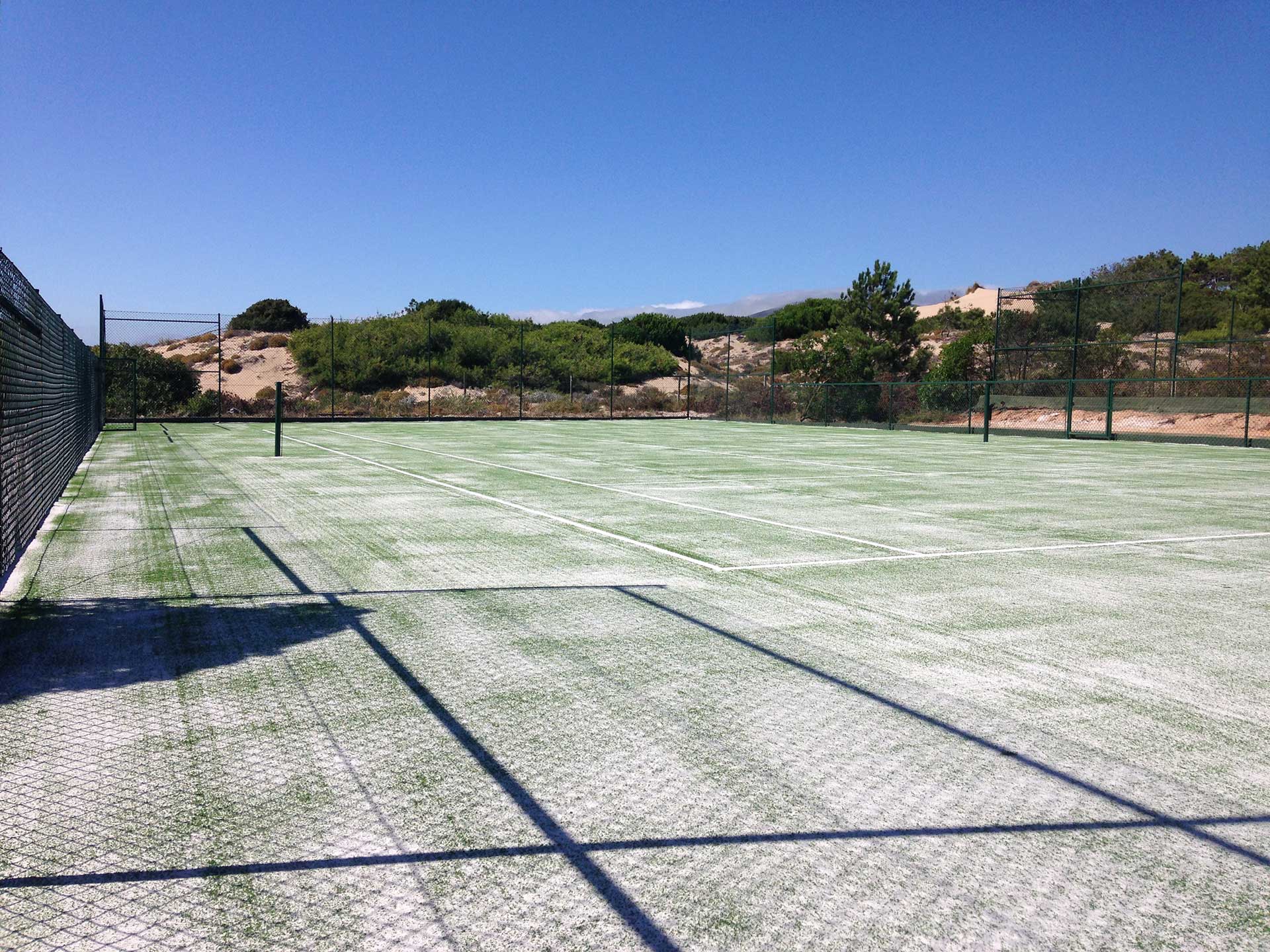 Relva Sintética - Campos Ténis no DunaGuinchoSports