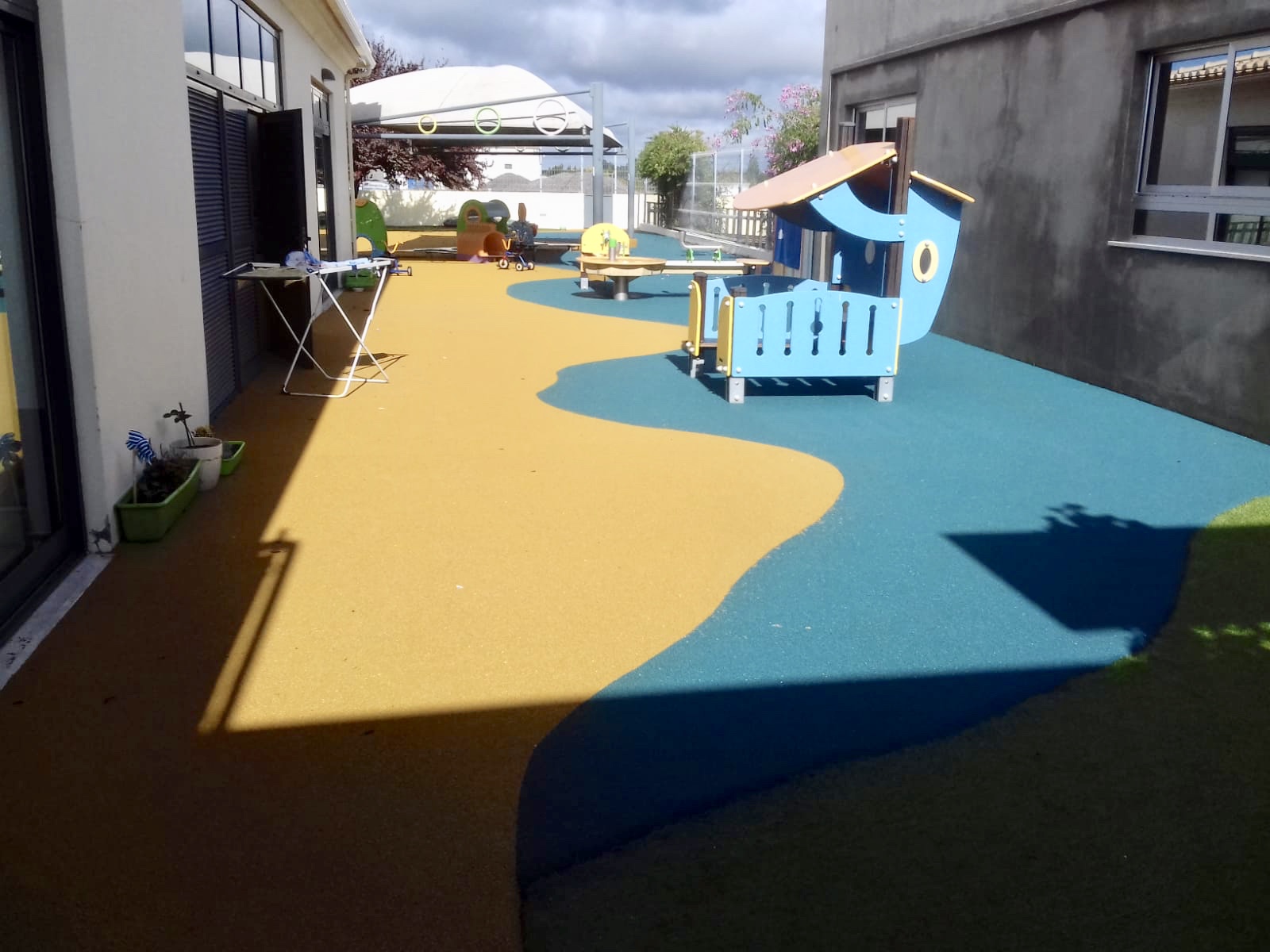 Pavimento EPDM In Situ