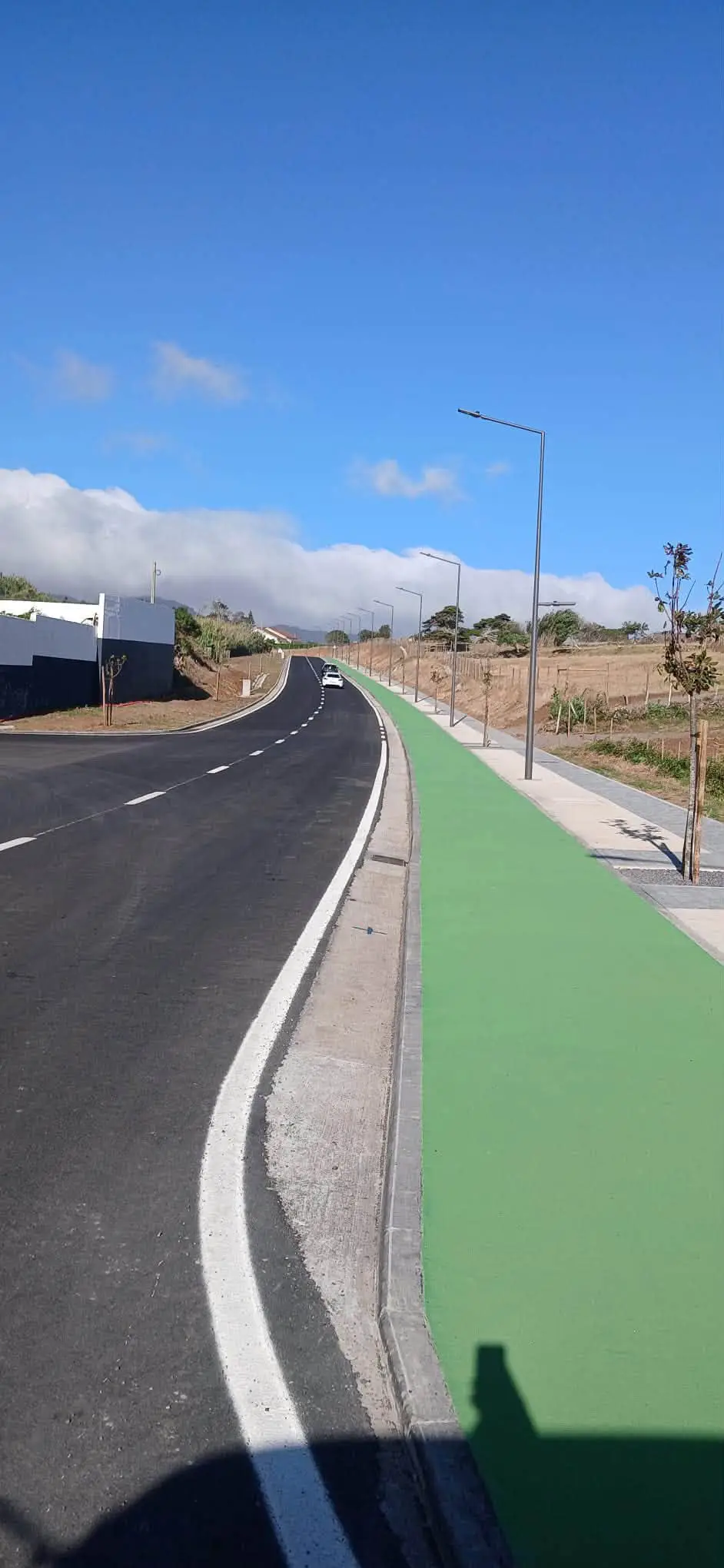 Revestimento Sintético Verde para Pavimentos Pedonais e Ciclovias